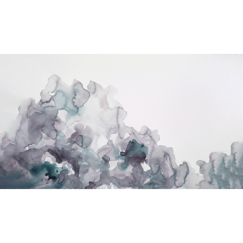 Papel pintado panoramico acuarela abstracta - Colección Alice Asset - Acte-Deco