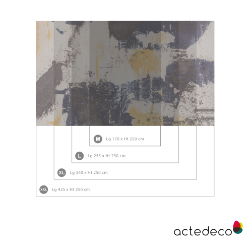 Panoramic wallpaper Surface 1649 - Collection Acte-Deco