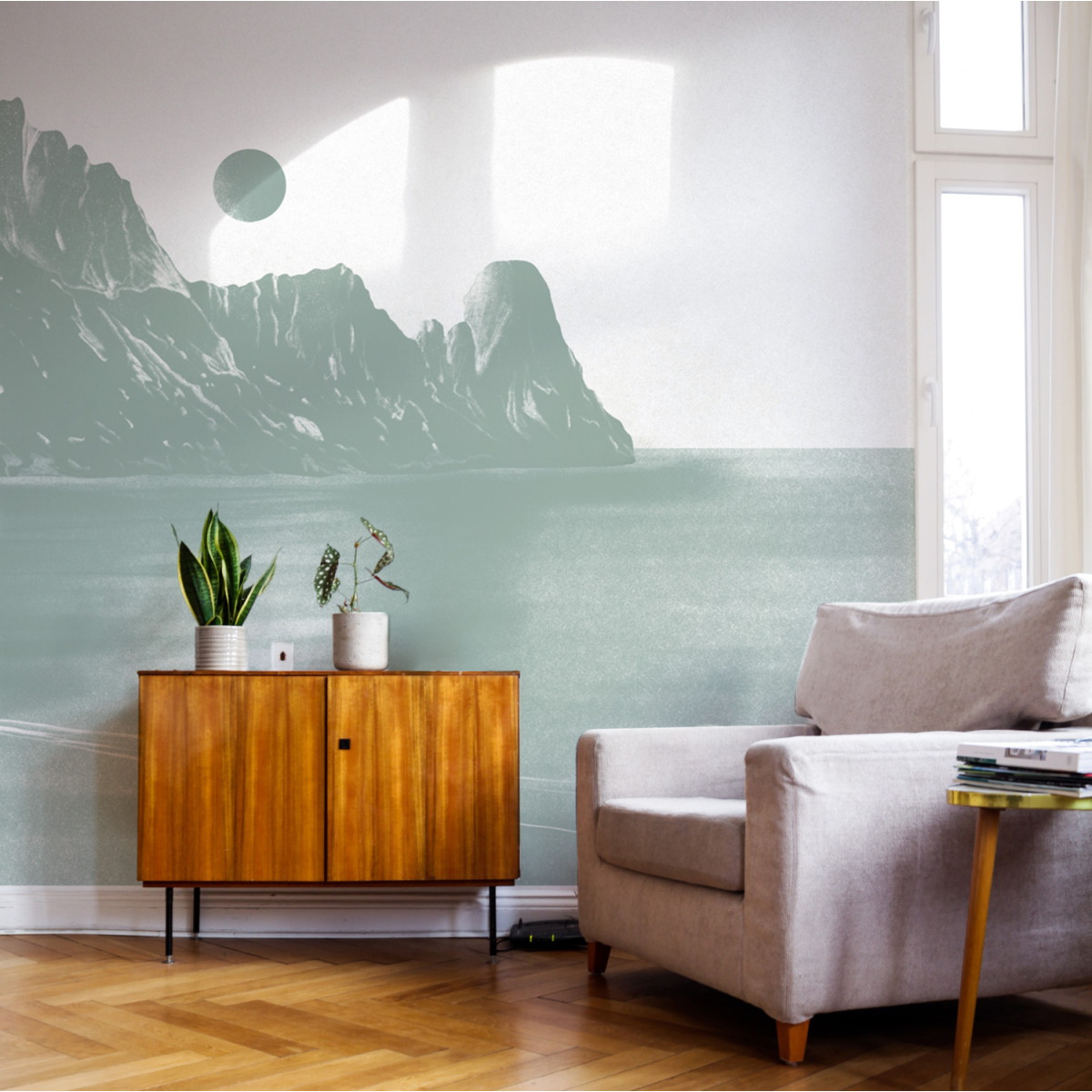 Papel pintado Panoramic take off 1 de Studio Romiche - Acte-Deco