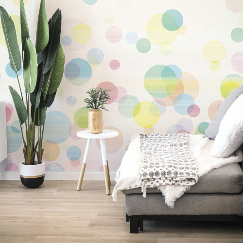 Papier peint panoramique Bubble - Collection Lili Bambou Design - Acte-Deco