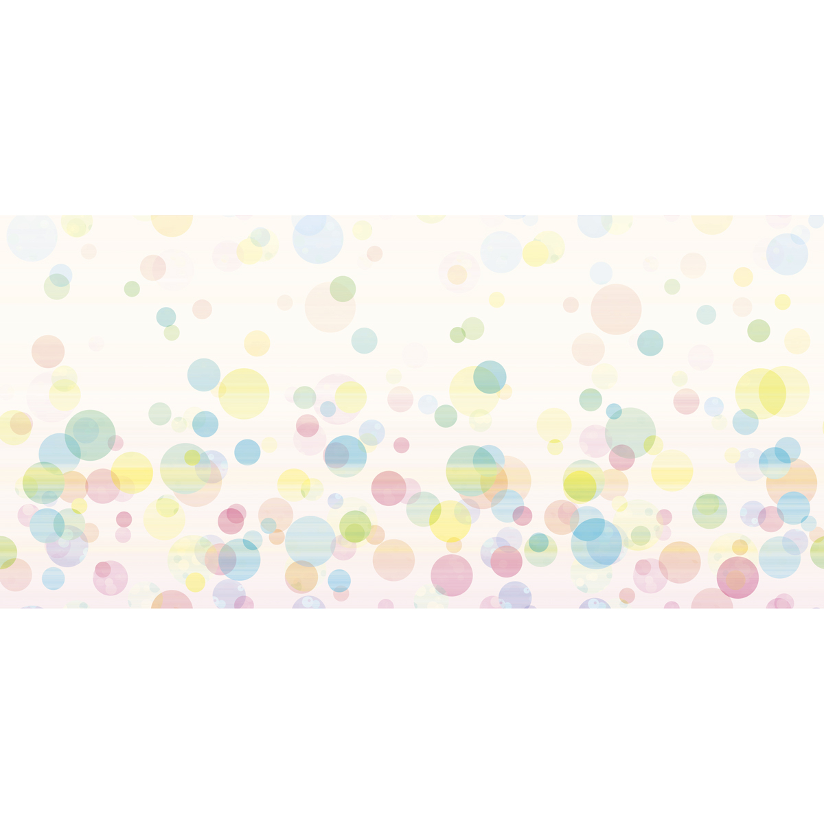 Bubble panoramic wallpaper - Lili Bambou Design Collection - Acte-Deco