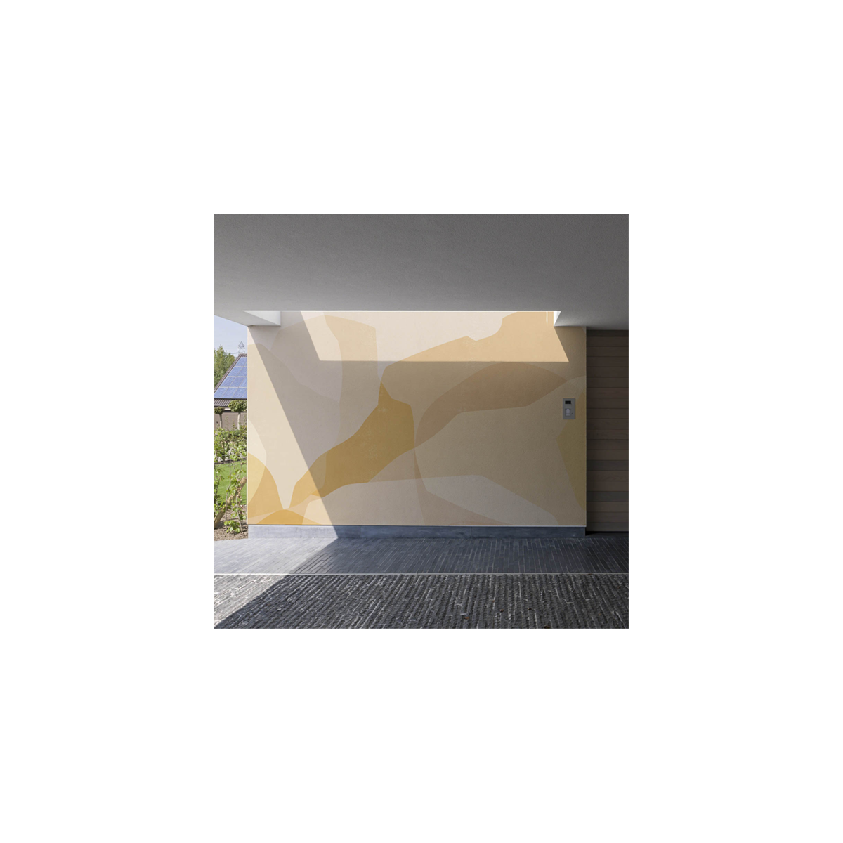 Outdoor wallpaper PAYSAGE ABSTRAIT - Acte-Deco.