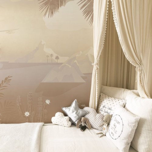 Panoramic wallpaper ISLANDS - Michela Maranzana Collection - Acte-Deco