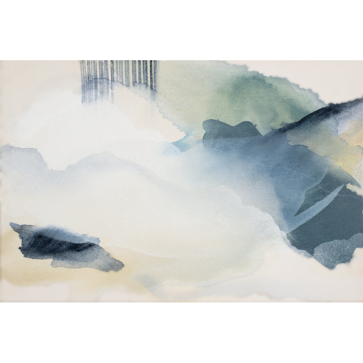 Panoramic wallpaper smoky sky - Collection Noëmie Krey - Acte-Deco