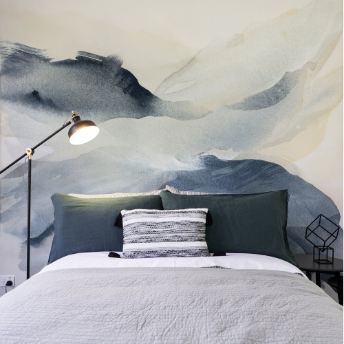 Panoramic wallpaper Against wind and tide - Collection Noëmie Krey - Acte-Deco