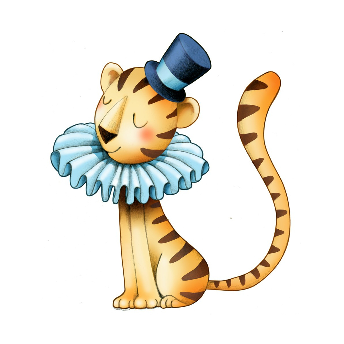 Circus 2 - Kleiner Tiger - Sticker