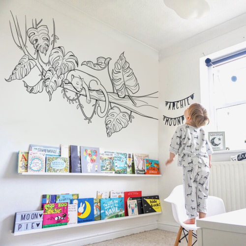 Panther wall sticker for kids-Deco Act